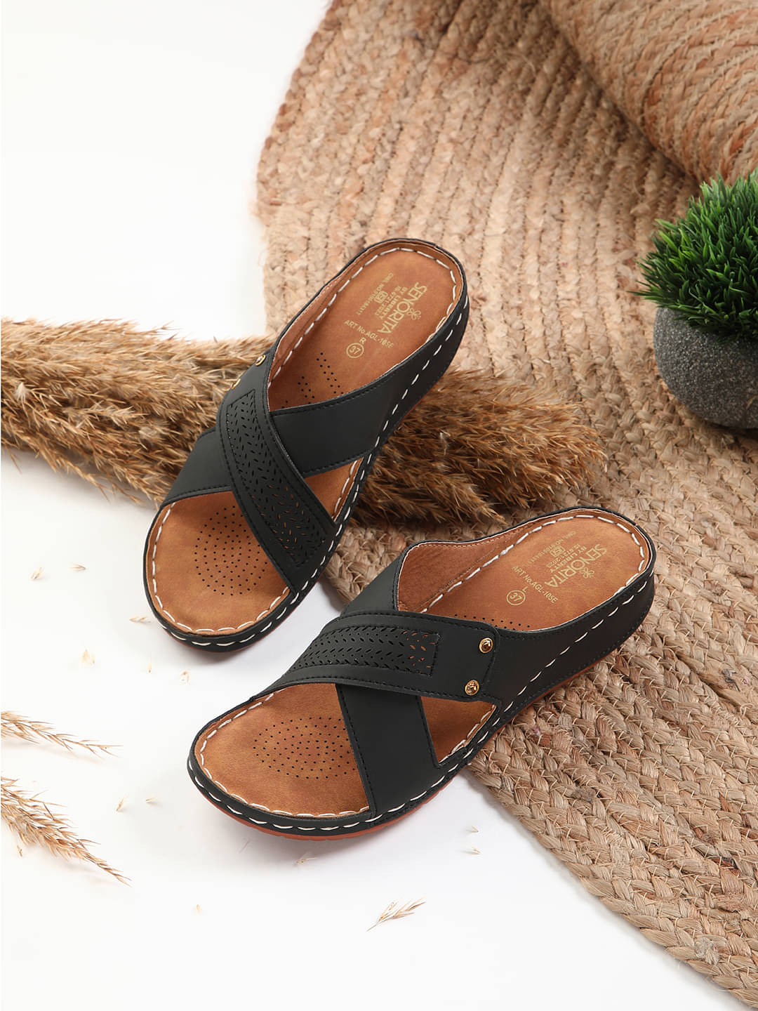     			Liberty Black Women's Flats