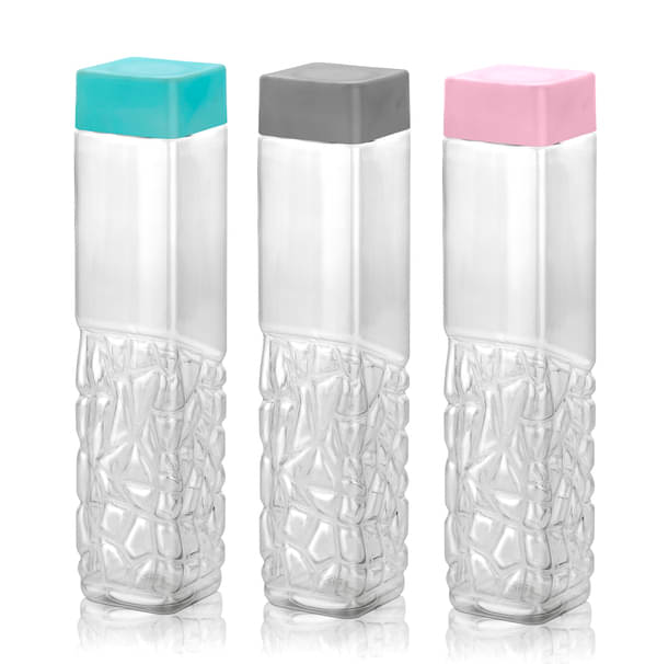     			PAYABLE Multicolour Plastic Water Bottle 1000 mL ( 3 )
