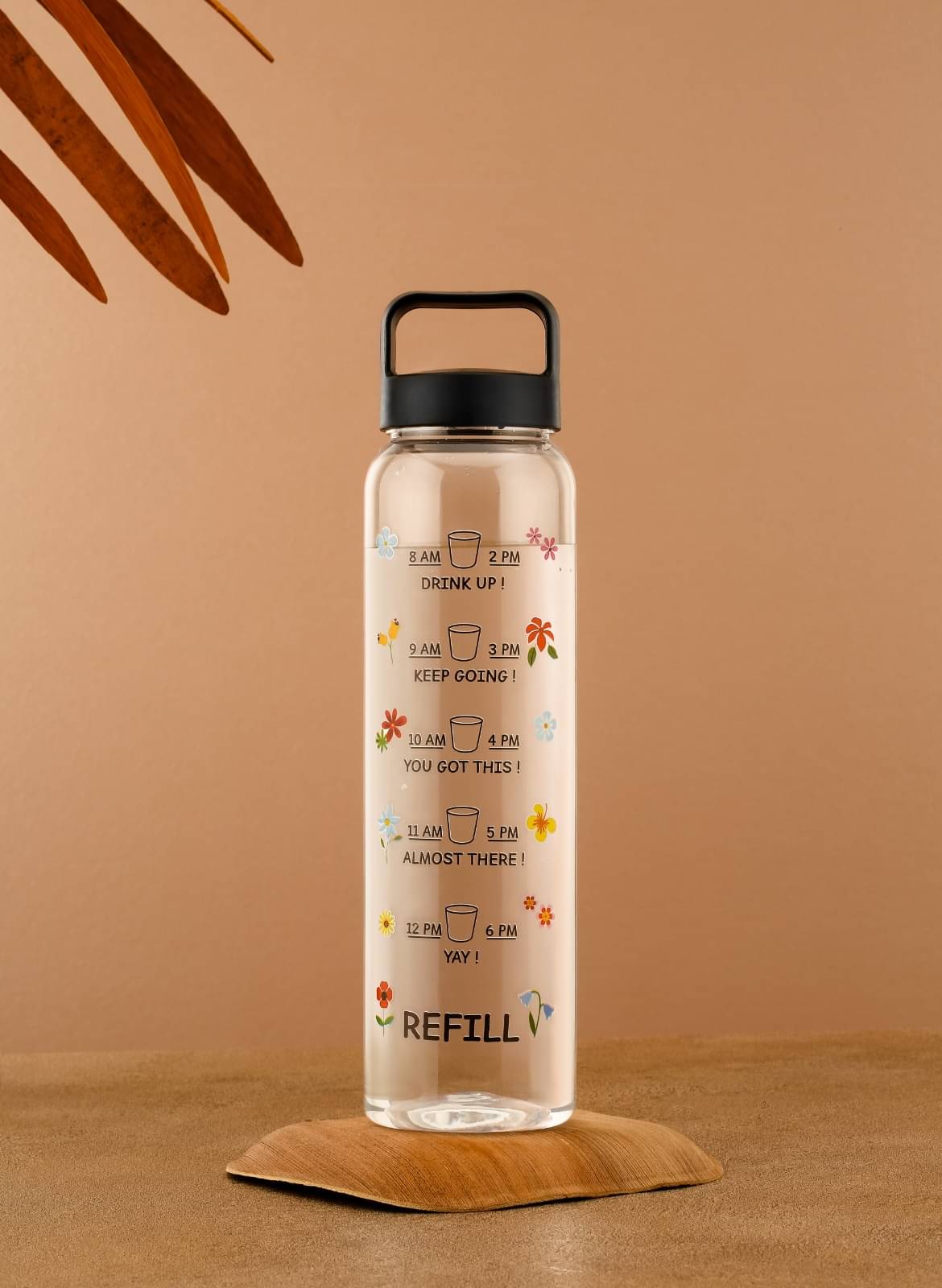    			PAYABLE Multicolour Plastic Water Bottle 1000 mL ( Set of 1 )
