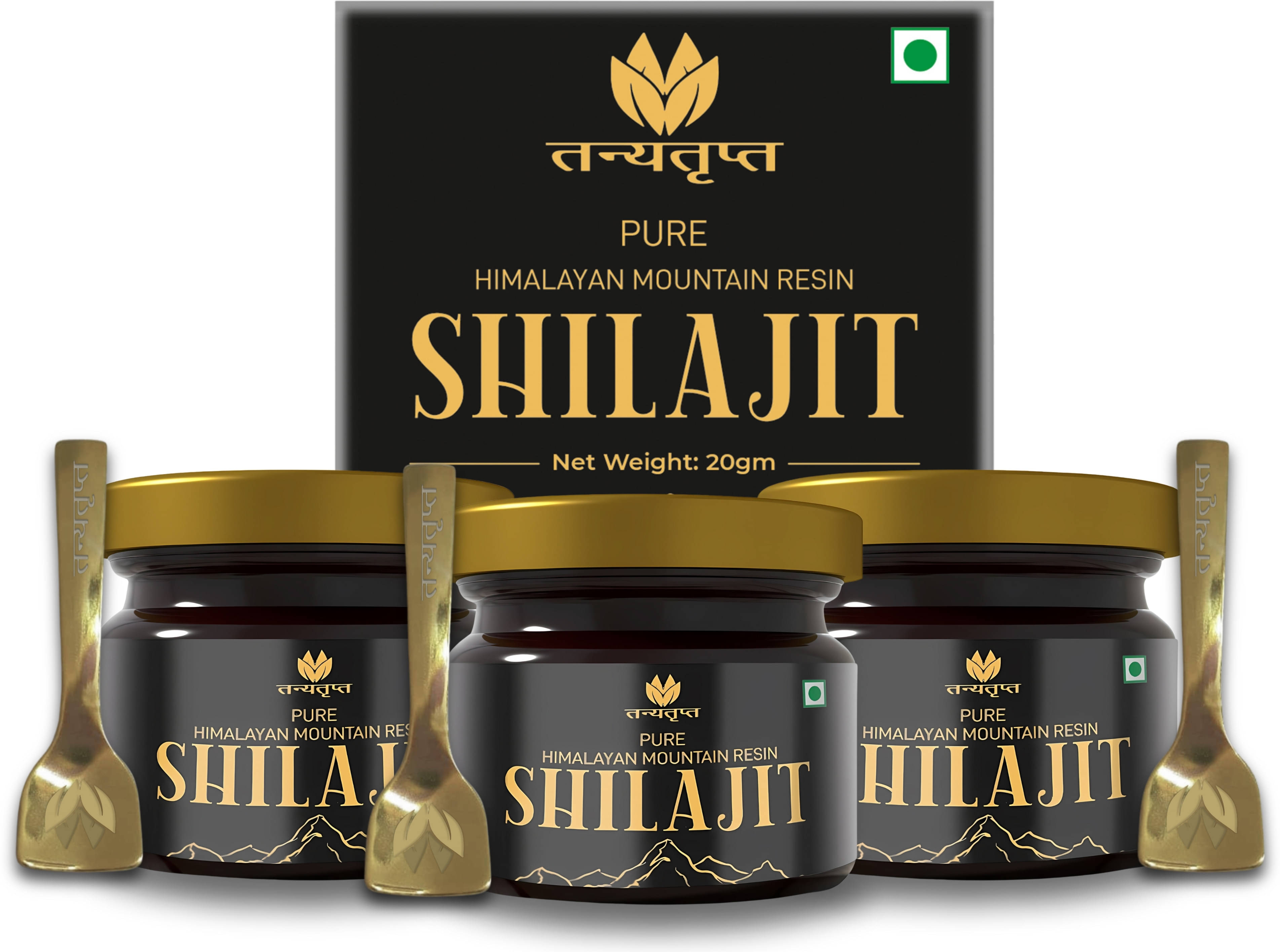     			Pure Himalayan Shilajit Resin, For Immunity & Stamina, 60g
