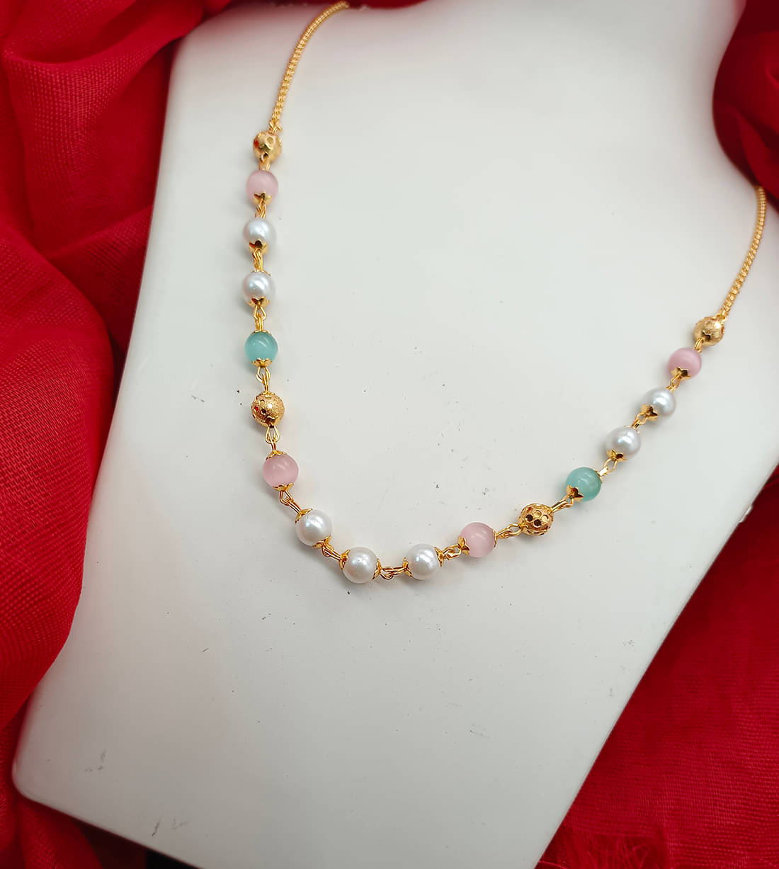 SHANKHRAJ MA LL Gold Plated Chain ( Set of 1 ) SHANKHRAJ MA LL Gold Plated Chain ( Set of 1 )