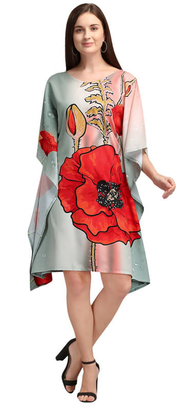     			SILK SUTRA Multi Color Satin Women's Nightwear Nighty & Night Gowns ( Pack of 1 )