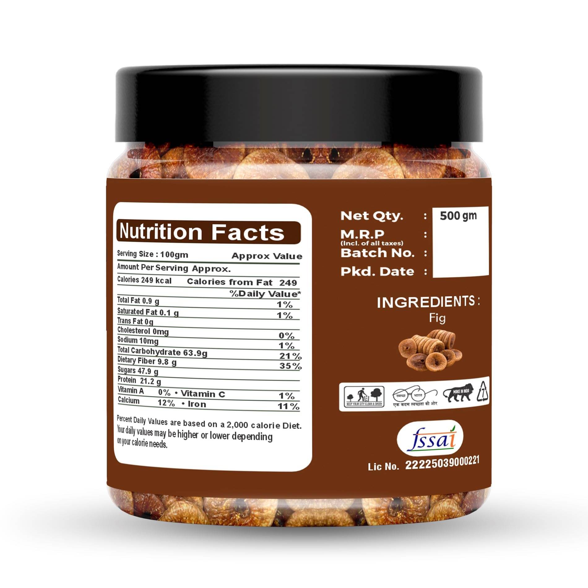     			Anshu Farms Fig (Anjeer) 250