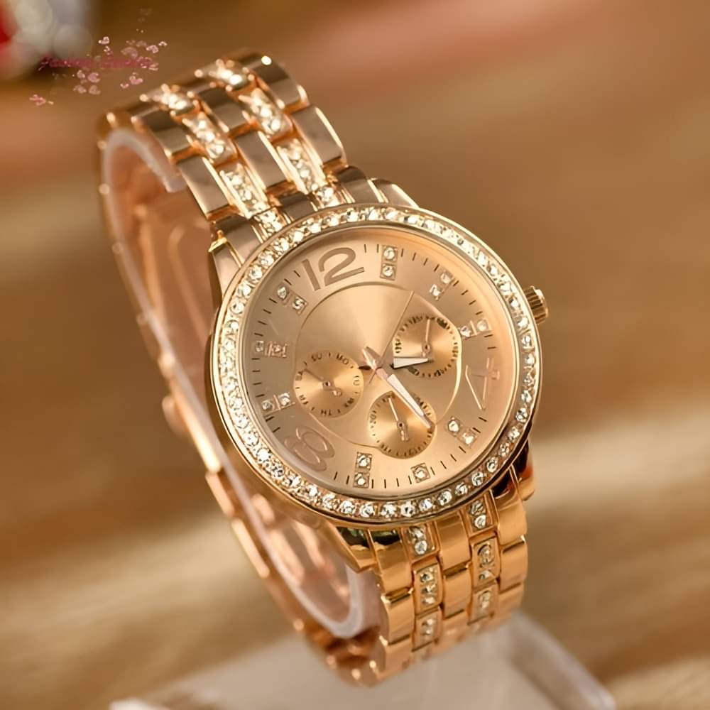     			DECLASSE Rose Gold Metal Analog Womens Watch