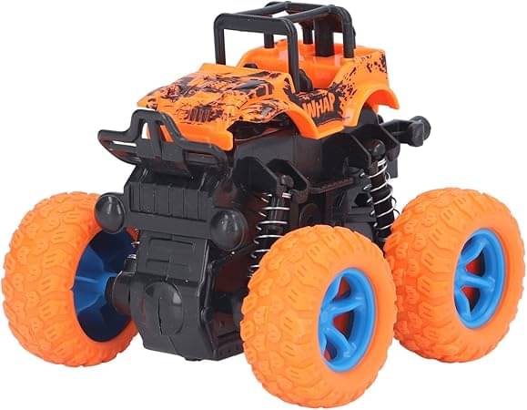 FREEDY 4WD Mini Monster Trucks Friction Powered Unbreakable Cars for Kids Big Rubber Tires Baby Boys Super Cars Blaze Truck Children Gift Toys (Pack of 1)     			FREEDY 4WD Mini Monster Trucks Friction Powered Unbreakable Cars for Kids Big Rubber Tires Baby Boys Super Cars Blaze Truck Children Gift Toys (Pack of 1)