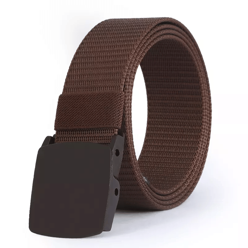     			Front Look - Brown Plastic Men's Casual Belt ( Pack of 1 )