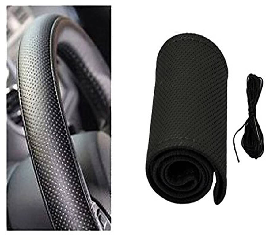 Guru ji overseas Steering Cover Leather Guru ji overseas Steering Cover Leather