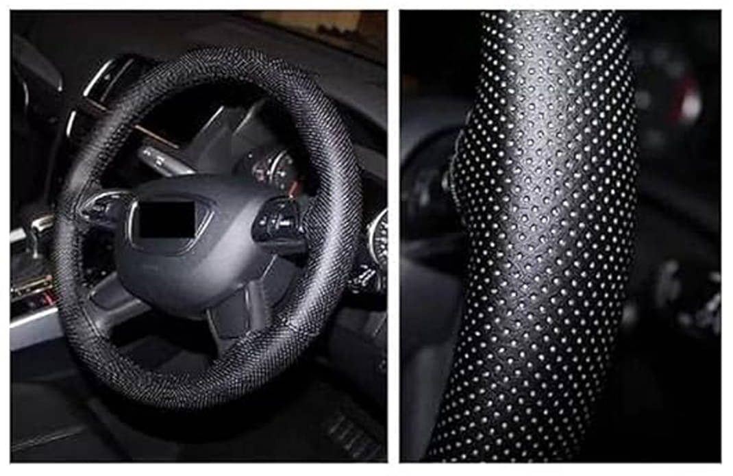 Guruji overseas Steering Cover Leather Guruji overseas Steering Cover Leather