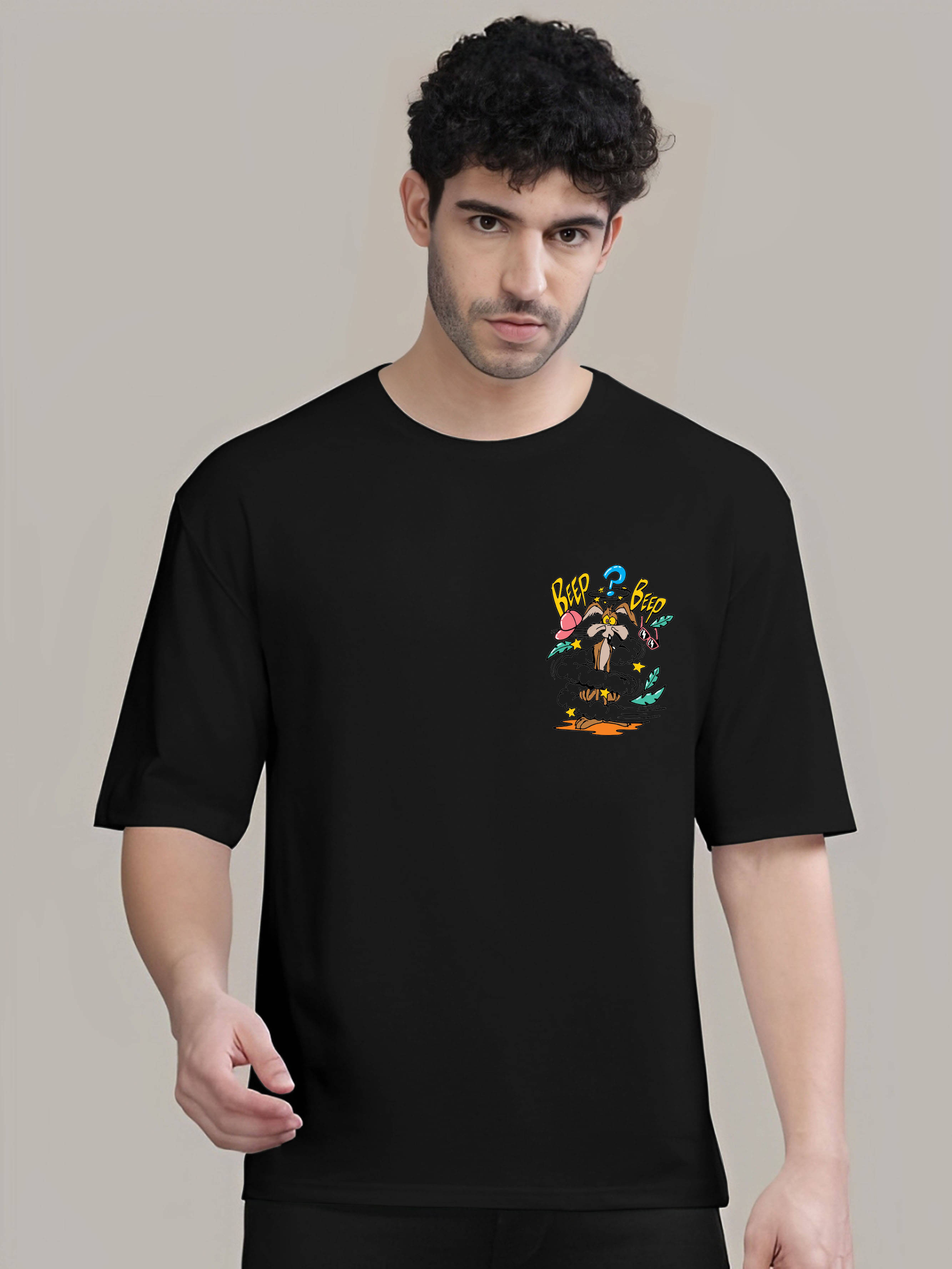 Kintu Parantu Cotton Blend Regular Fit Printed Half Sleeves Men's Round T-Shirt - Multicolor3 ( Pack of 1 ) Kintu Parantu Cotton Blend Regular Fit Printed Half Sleeves Men's Round T-Shirt - Multicolor3 ( Pack of 1 )