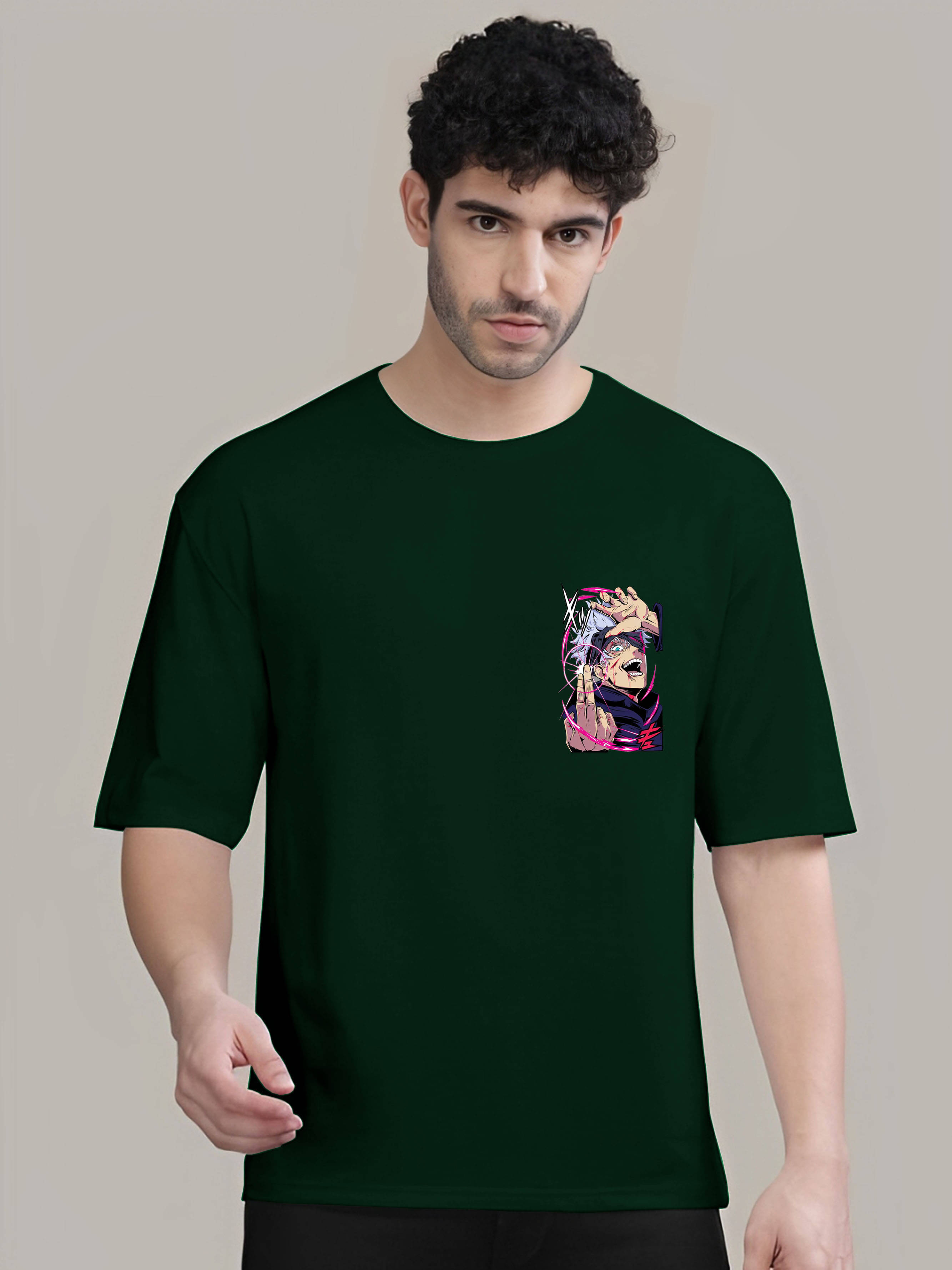 Kintu Parantu Cotton Blend Regular Fit Printed Half Sleeves Men's Round T-Shirt - Multicolor3 ( Pack of 1 ) Kintu Parantu Cotton Blend Regular Fit Printed Half Sleeves Men's Round T-Shirt - Multicolor3 ( Pack of 1 )