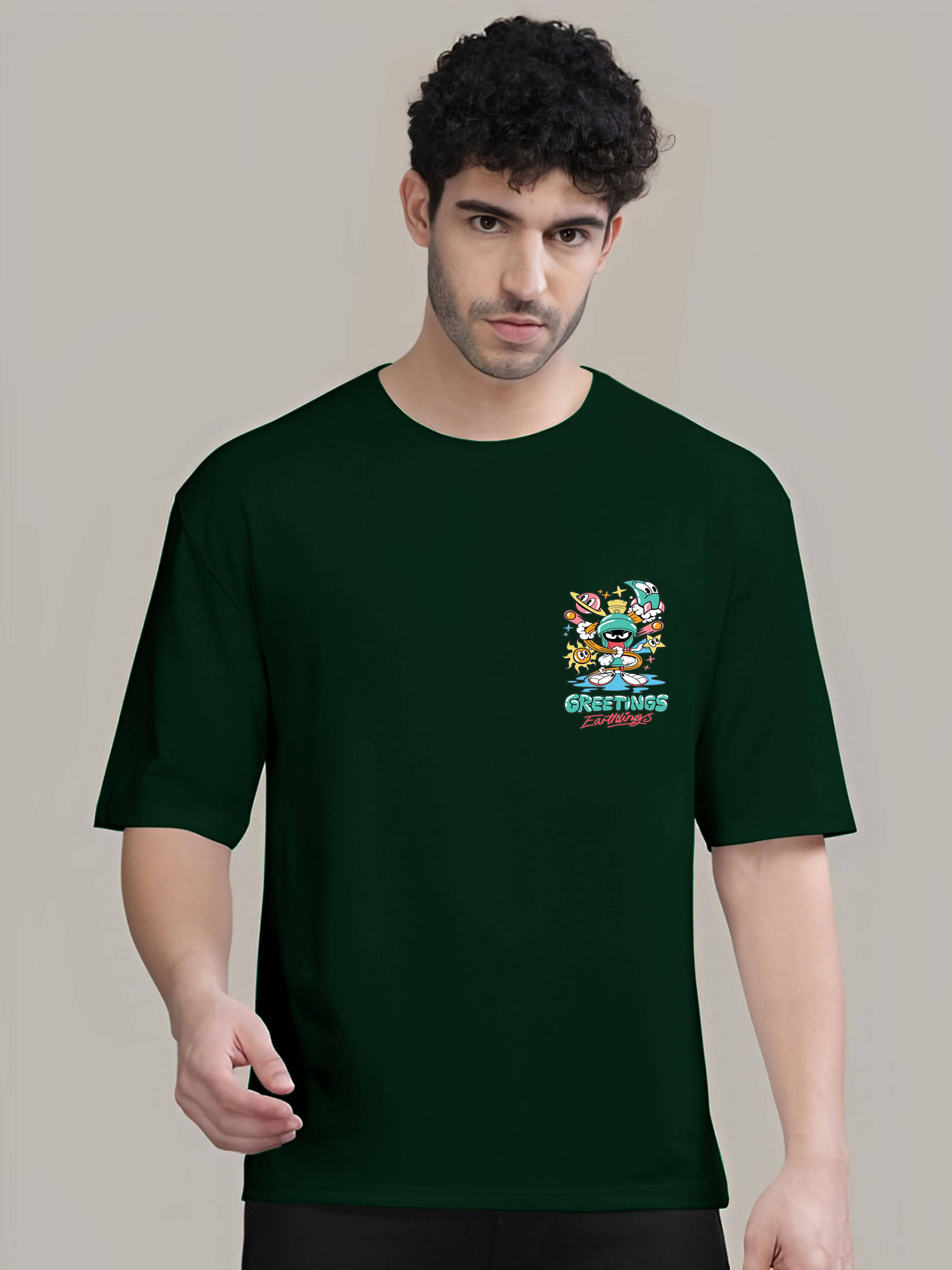 Kintu Parantu Cotton Blend Regular Fit Printed Half Sleeves Men's Round T-Shirt - Multicolor5 ( Pack of 1 ) Kintu Parantu Cotton Blend Regular Fit Printed Half Sleeves Men's Round T-Shirt - Multicolor5 ( Pack of 1 )