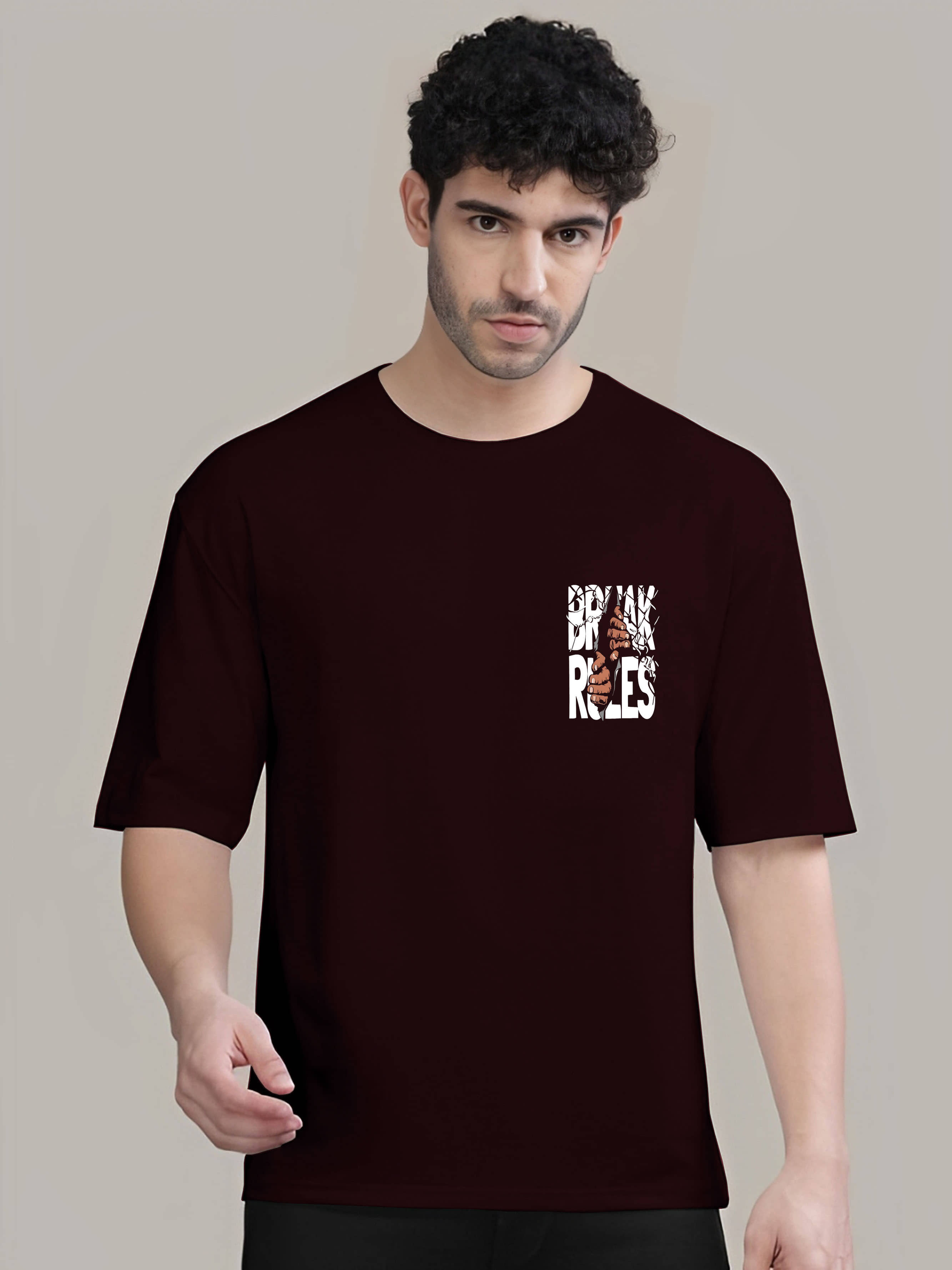 Parona Cotton Blend Regular Fit Printed Half Sleeves Men's Round T-Shirt - Multicolor7 ( Pack of 1 )