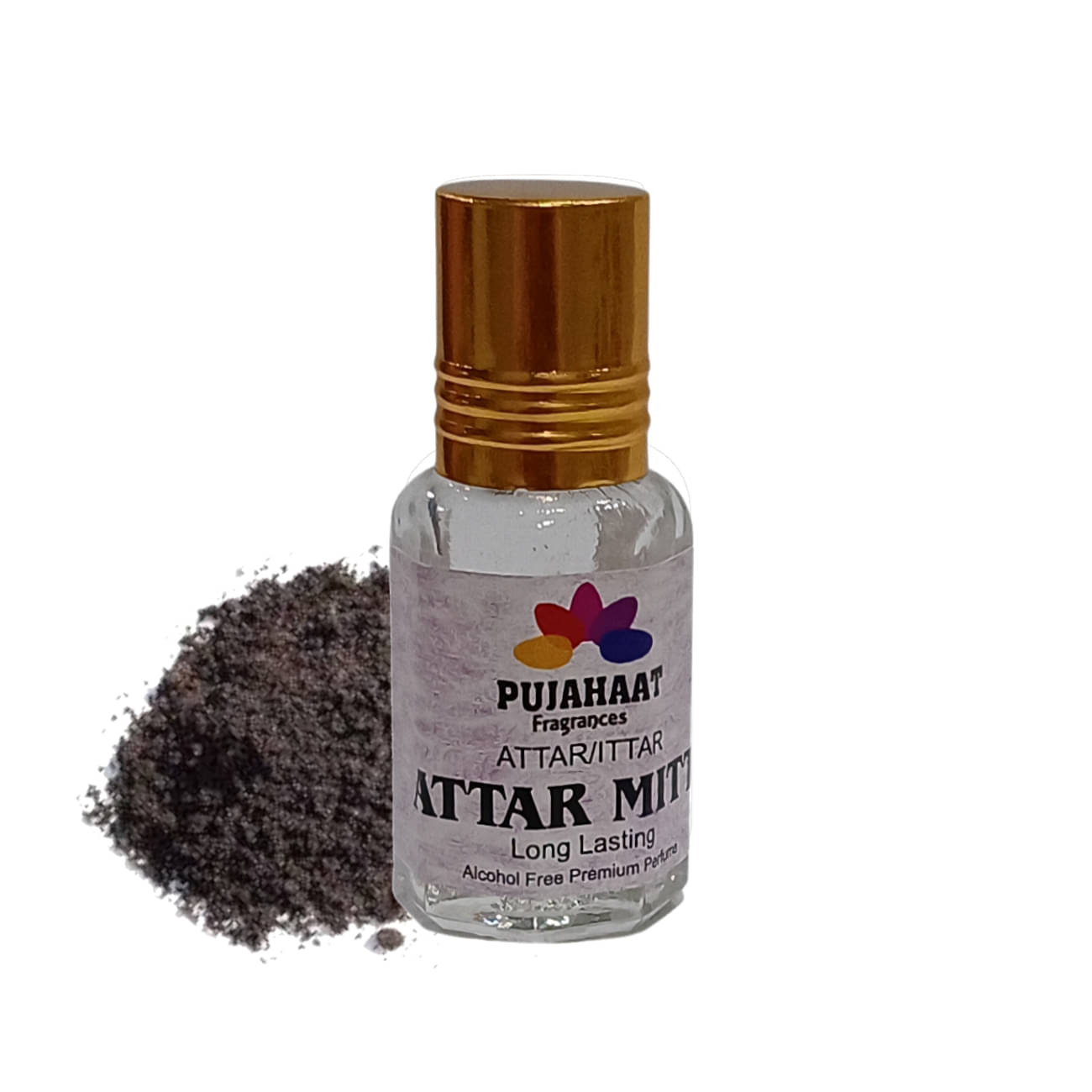     			Pujahaat Mitti Non- Alcoholic Miniature Attar ( Pack of 1 )