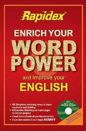     			RAPIDEX ENRICH YOUR WORD POWER & IMPROVE Paperback – 1 January 2013