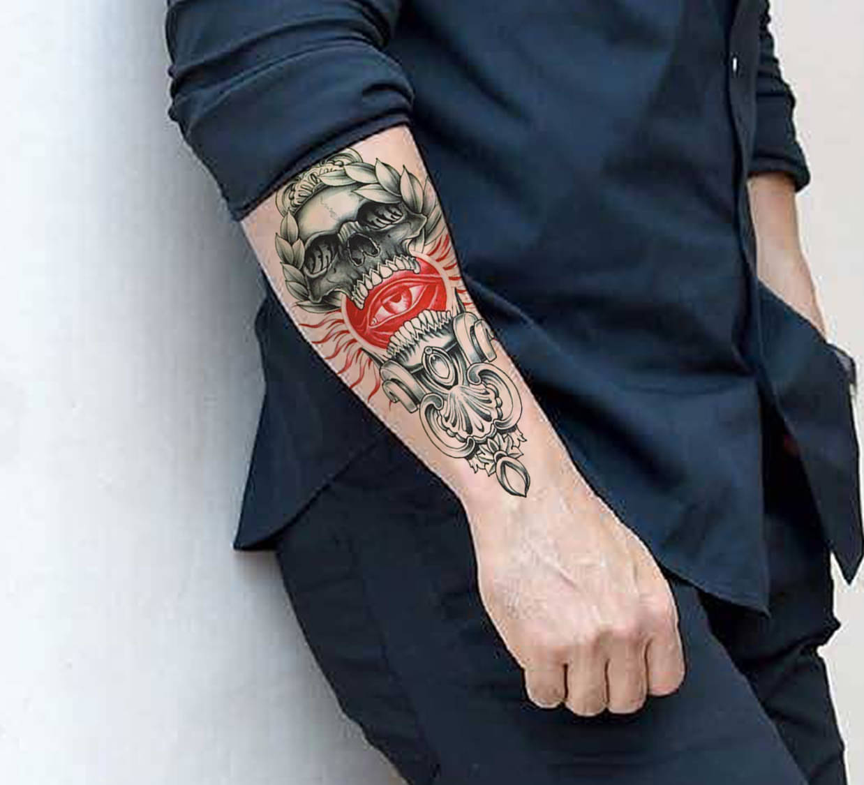     			The Canvas Arts Temporary Body Tattoo