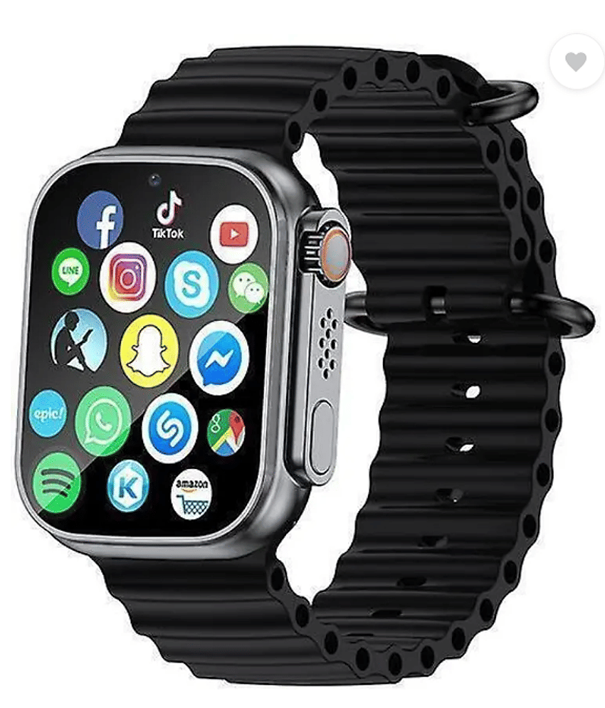 Adcom Smart Watch With Seconds Display ACM Watch Strap Slide 42mm