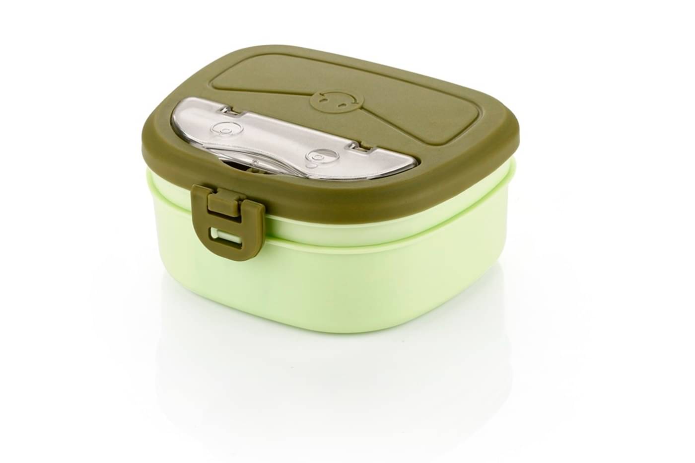     			analog kichenware - Green Plastic Lunch Box ( Pack of 1 )