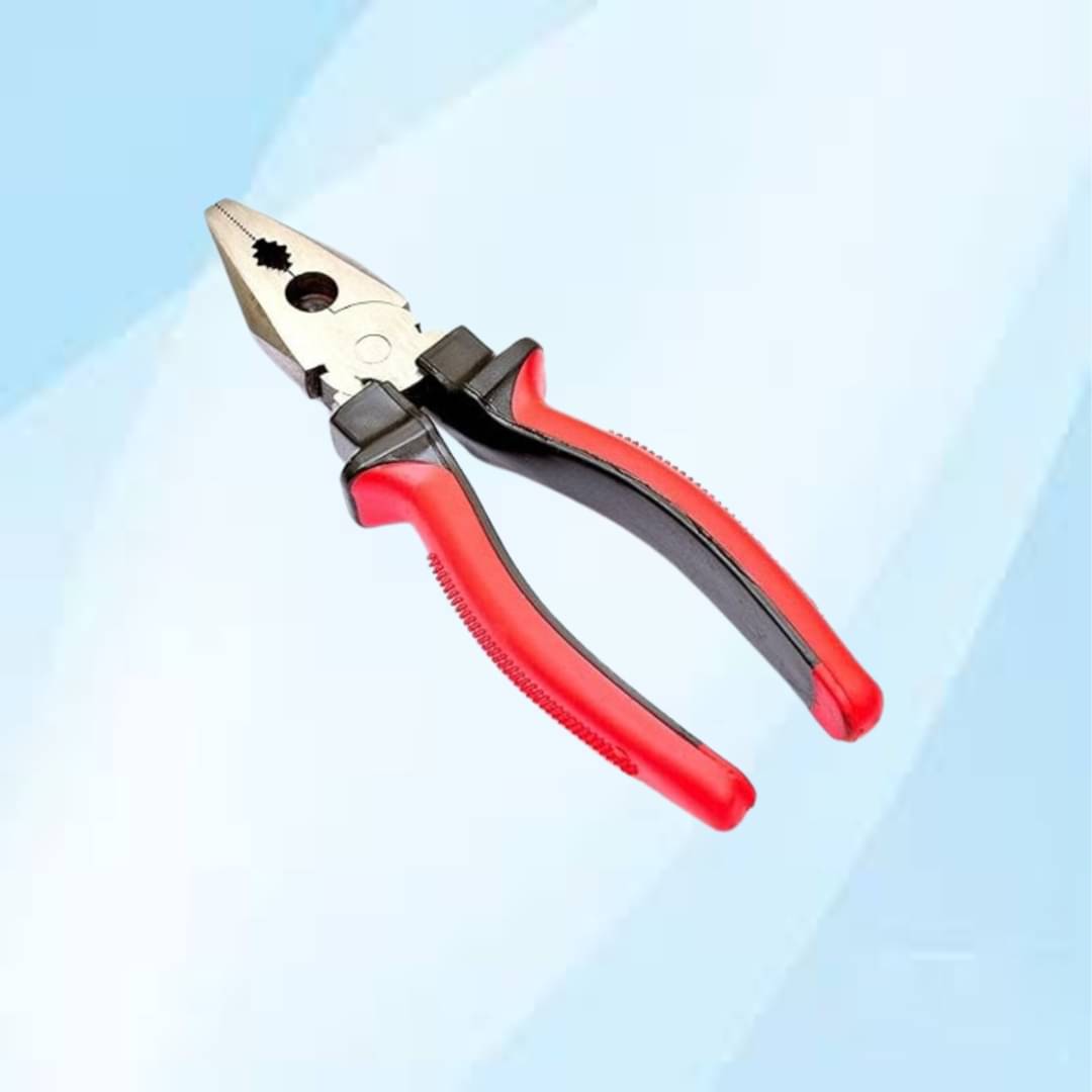     			ombination Plier Dual Color Heavy Duty Cutter, 200mm, Red & Black, For Electrician, Automobiles, Carpenter, Mechanic, Home Use