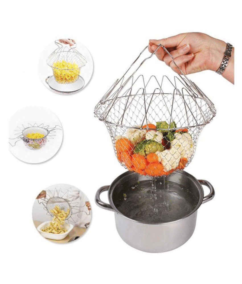     			sakimo Silver Stainless Steel 1 ( Set of 1 )