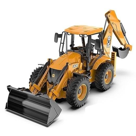     			ECLET 2in1 Unbreakable Pull Back Loader Vehicle Toy for  (kids Push Dozer Excavator Bulldozer Construction Toys Truck Machine_Multi, Pack of: 1)