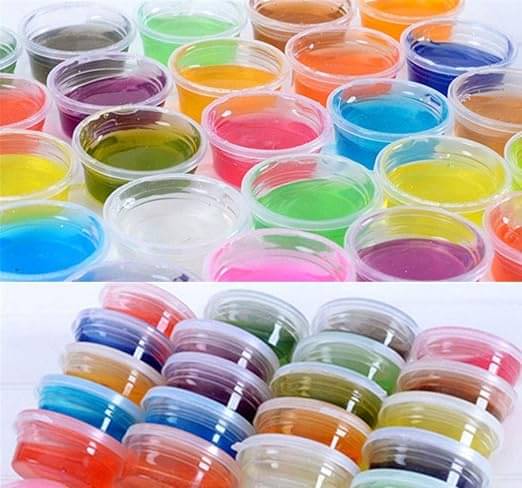     			ECLET Slime for Kids 12 Pcs Crystal Slime Multicolor Putty Toy for Kids Clay and Slimes Stress Relief Toy for Kids Best Gift Mud Slime(pack of 12 any random colour will send)