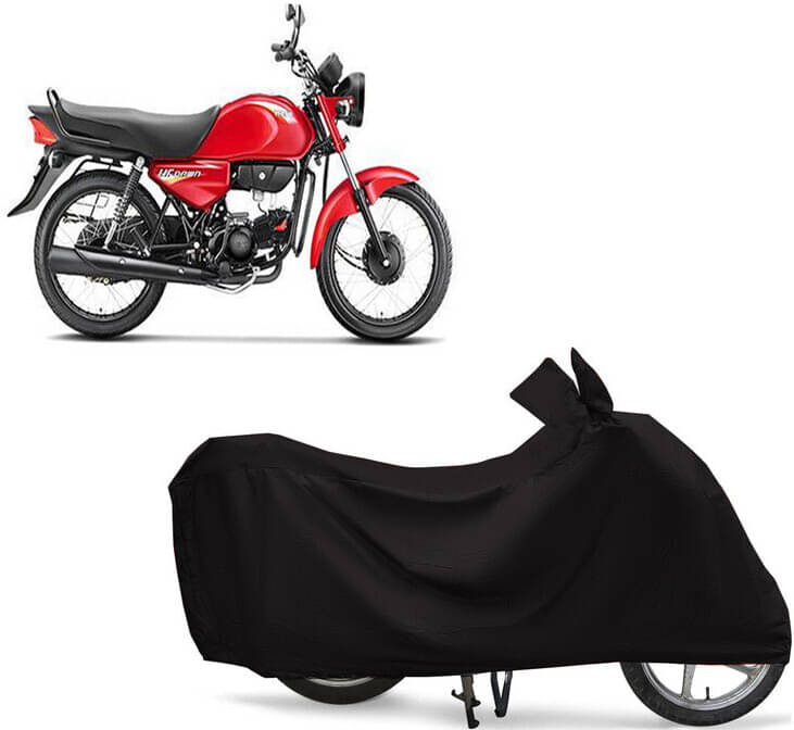EGAL Bike Body Cover for Hero WN1123 HF Dawn BS6 ( Pack of 1 ) , Black EGAL Bike Body Cover for Hero WN1123 HF Dawn BS6 ( Pack of 1 ) , Black