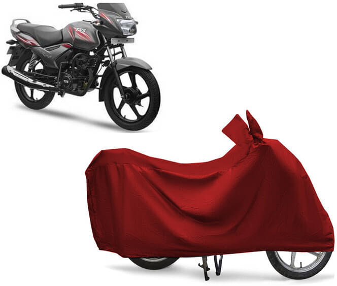 EGAL Bike Body Cover for TVS 111_ Star City Plus BS6 ( Pack of 1 ) , Maroon EGAL Bike Body Cover for TVS 111_ Star City Plus BS6 ( Pack of 1 ) , Maroon