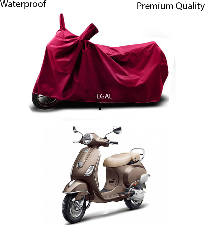EGAL Bike Body Cover for Vespa Elegante ( Pack of 1 ) , Maroon EGAL Bike Body Cover for Vespa Elegante ( Pack of 1 ) , Maroon