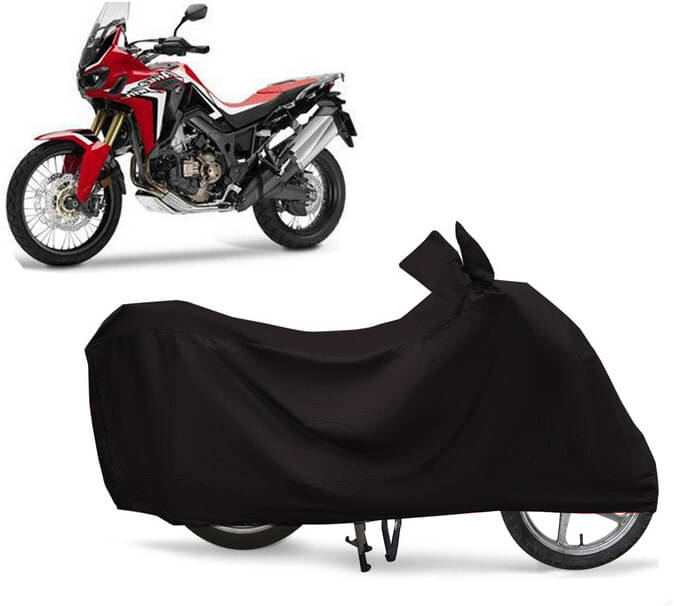 EGAL Bike Body Cover for Honda WN1123 CRF1000L Africa Twin ( Pack of 1 ) , Black EGAL Bike Body Cover for Honda WN1123 CRF1000L Africa Twin ( Pack of 1 ) , Black