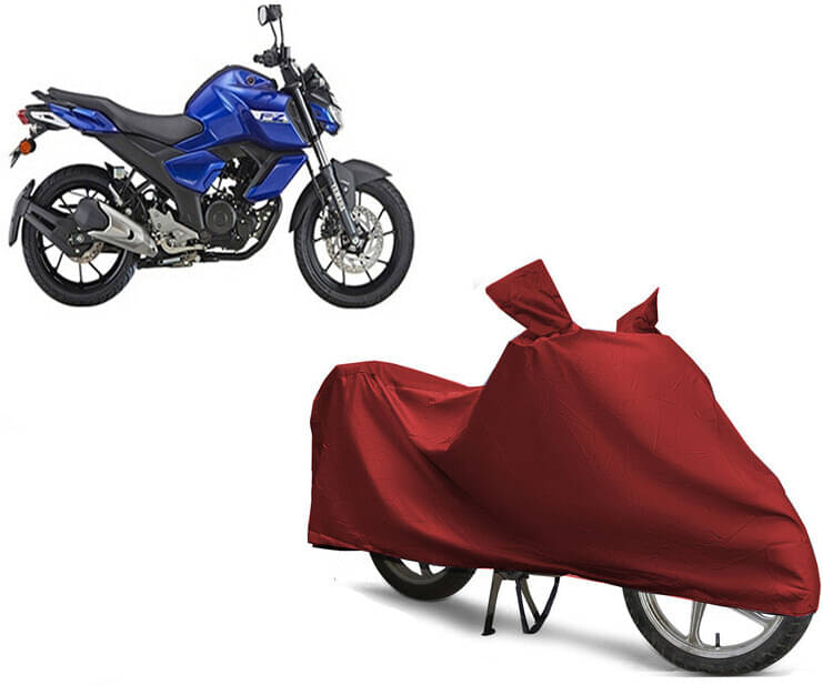 EGAL Bike Body Cover for Yamaha 112_ FZ V3 BS6 ( Pack of 1 ) , Maroon EGAL Bike Body Cover for Yamaha 112_ FZ V3 BS6 ( Pack of 1 ) , Maroon