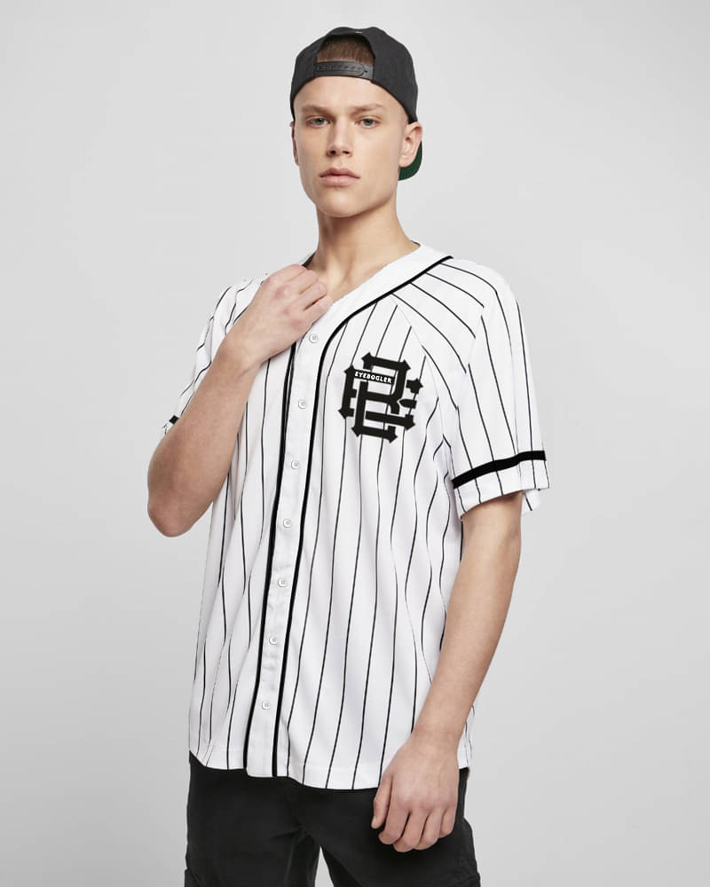 Eyebogler Cotton Blend Regular Fit Striped Half Sleeves Men's Casual Shirt - White ( Pack of 1 ) Eyebogler Cotton Blend Regular Fit Striped Half Sleeves Men's Casual Shirt - White ( Pack of 1 )