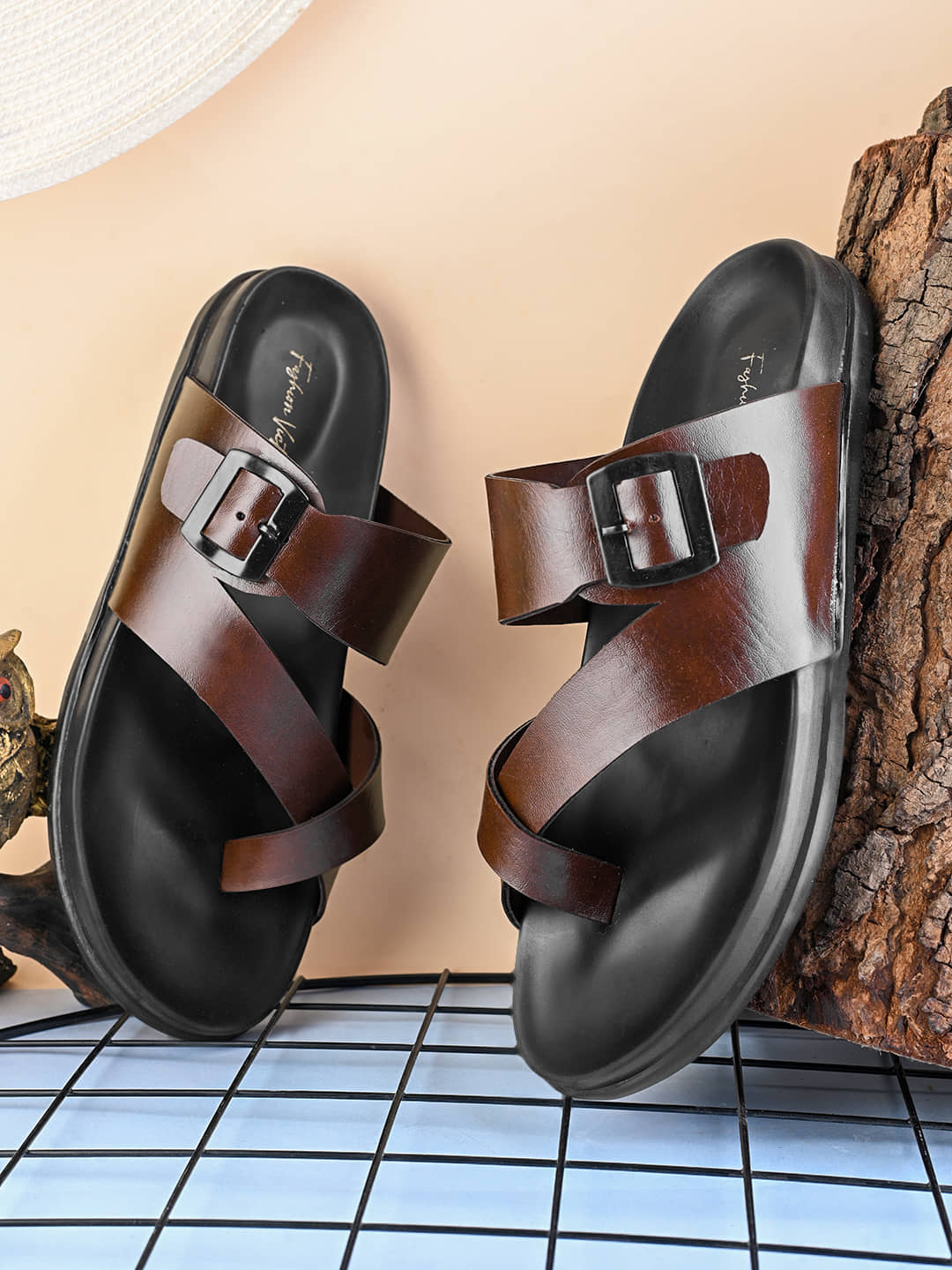 Fashion Victim - Brown Men's Sandals