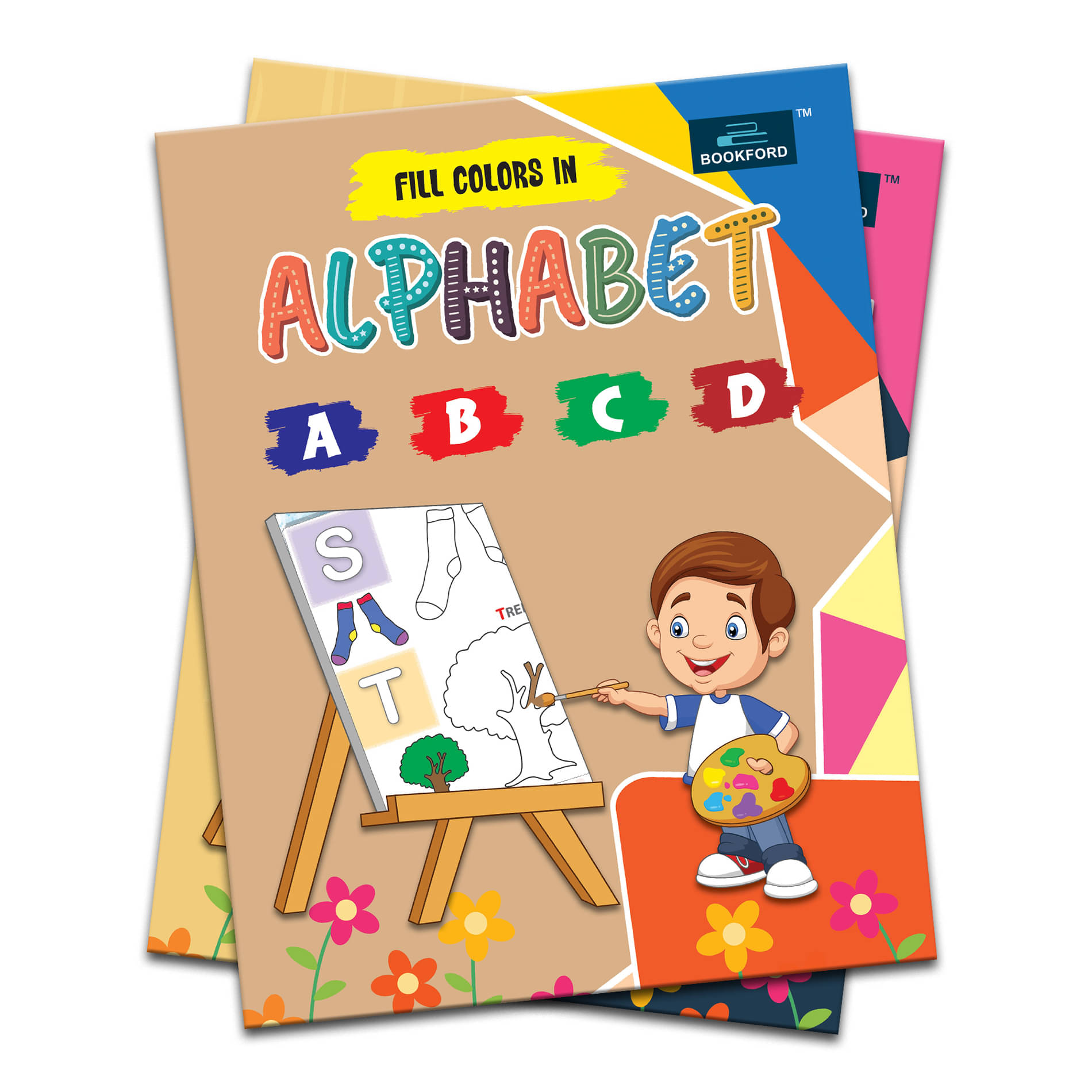     			Fill Color In Alphabet Coloring Book For Kids | colouring book for kids | colour book for kids | kids colouring books | coloring book for kids 3+ years | colouring books for kids | colour book [Paperback] BOOK FORD PUBLICATIONS