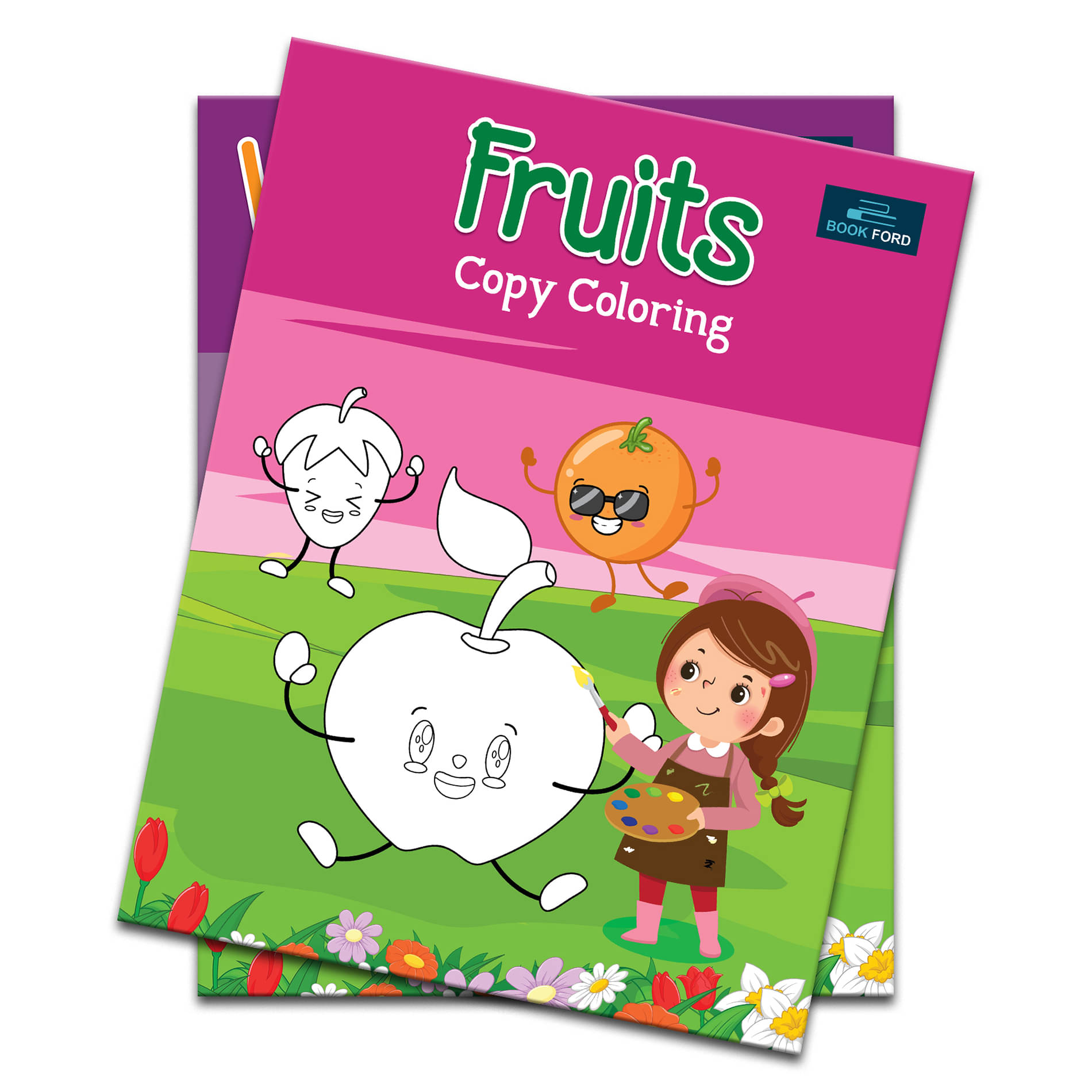 Fruits Copy Coloring Books For Kids Fruits Copy Coloring Books For Kids
