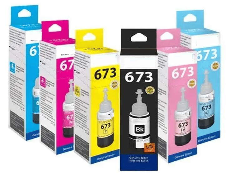 ID CARTRIDGE 673 Multicolor Color and Black Cartridge for L800/ L805/ L810/ L850/ L1800 ID CARTRIDGE 673 Multicolor Color and Black Cartridge for L800/ L805/ L810/ L850/ L1800