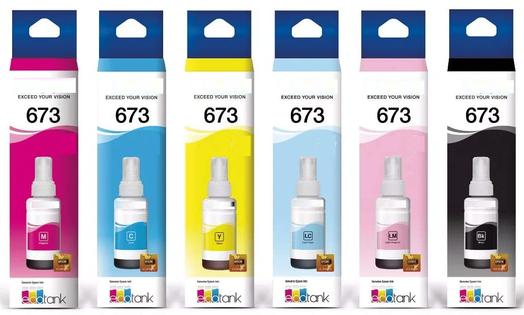 ID CARTRIDGE 673 Multicolor Color and Black Cartridge for L800/ L805/ L810/ L850/ L1800 ID CARTRIDGE 673 Multicolor Color and Black Cartridge for L800/ L805/ L810/ L850/ L1800