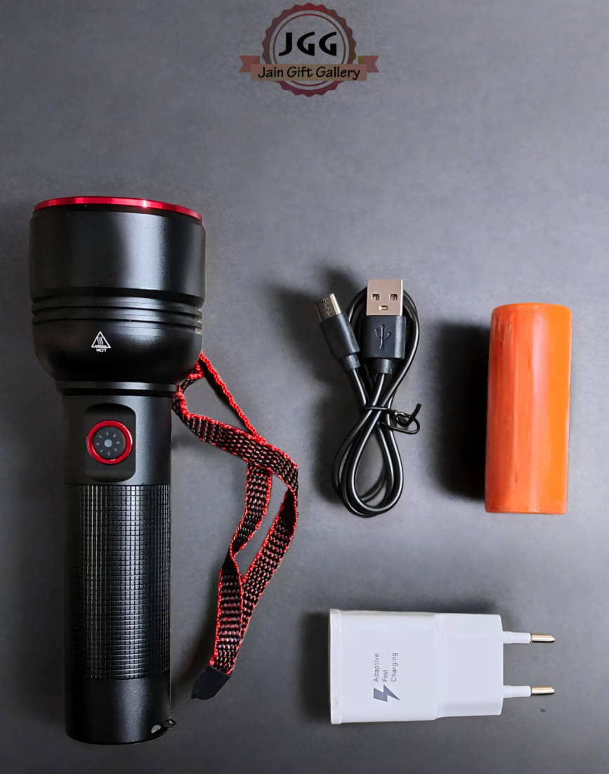 JGG JAIN GIFT GALLERY Black Hand Torch ( Pack of 1 ) JGG JAIN GIFT GALLERY Black Hand Torch ( Pack of 1 )