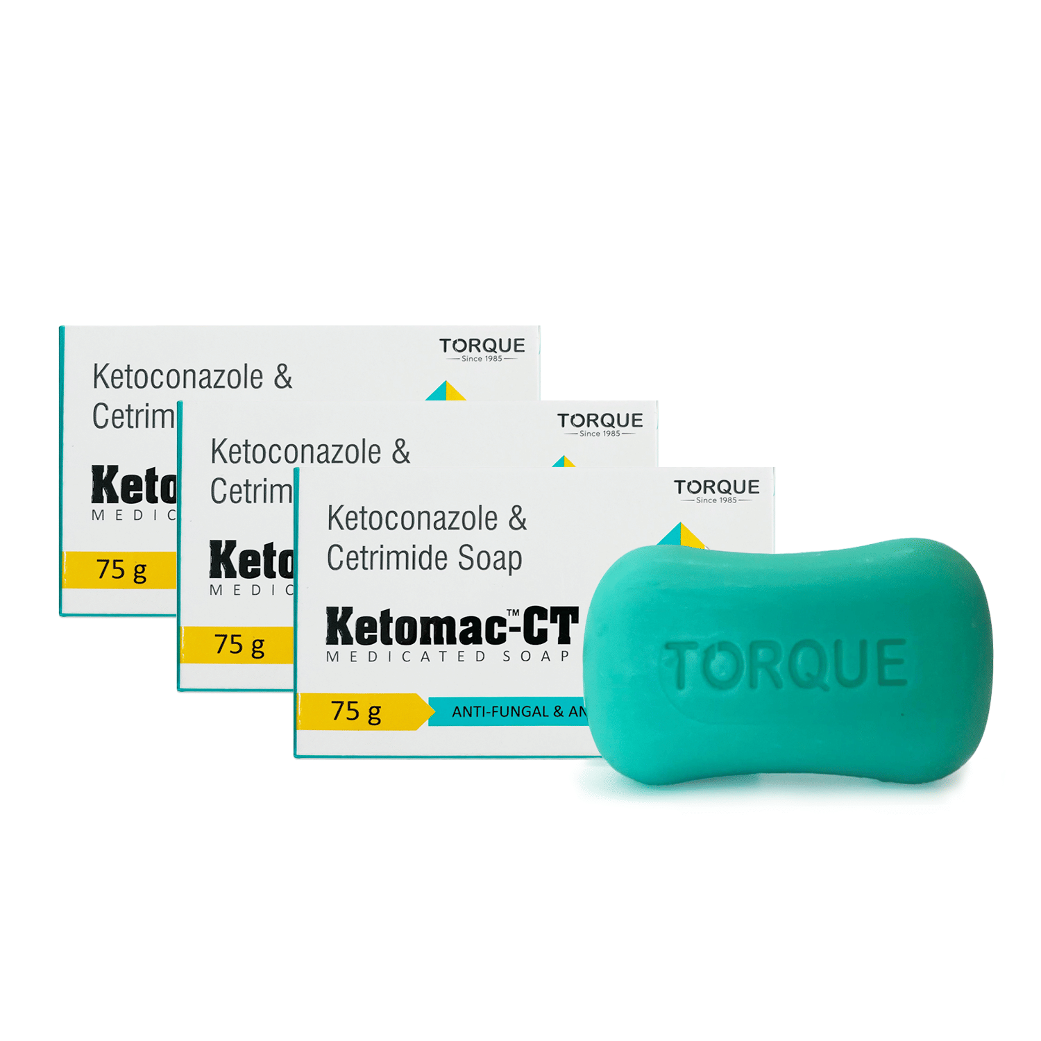 Ketomac Antibacterial Soap for All Skin Type ( Pack of 3 )