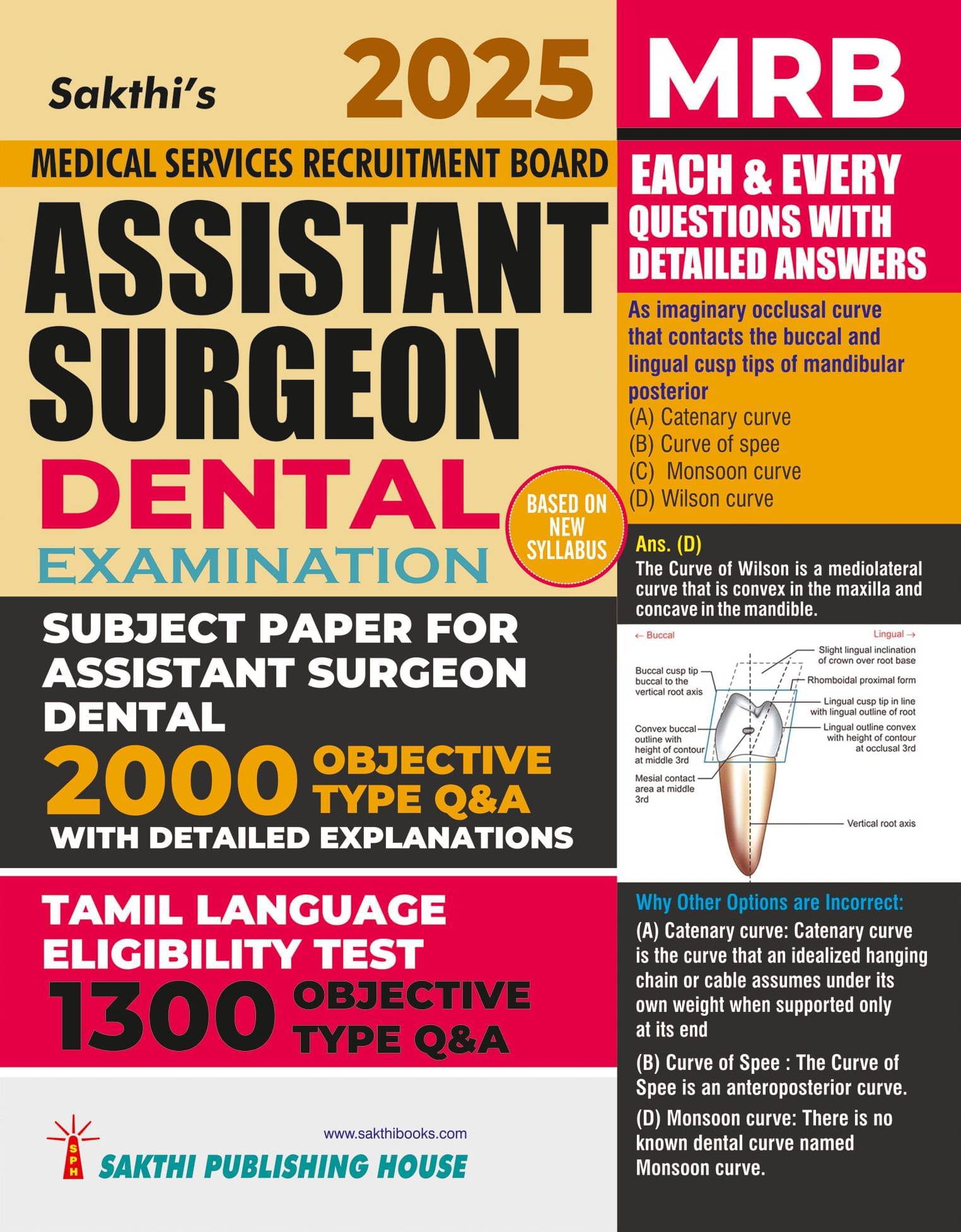     			MRB Assistant Surgeon Dental Exam Each & Every Question with Detailed Answers Book