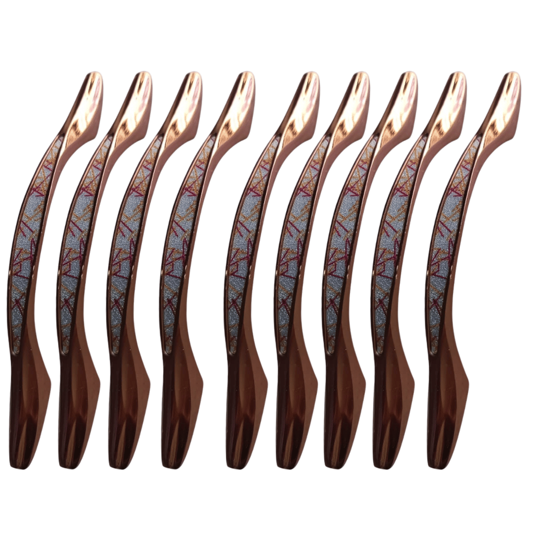     			Malaikah 355 N.o 4Inch Rose Gold Finish Cabinet Handle Pack of 9
