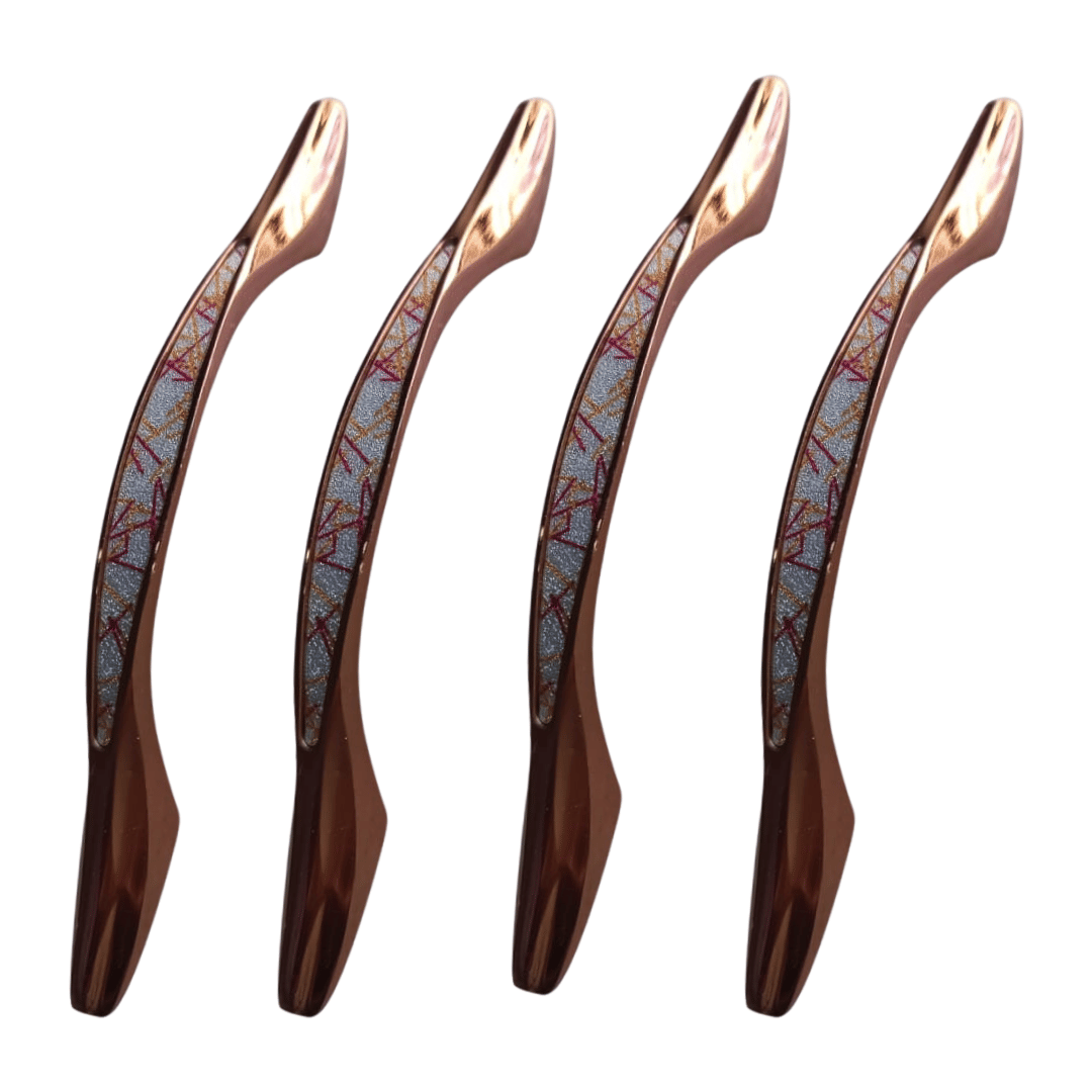     			Malaikah 355 N.o 6 Inch Rose Gold Finish Cabinet Handle Pack of 4