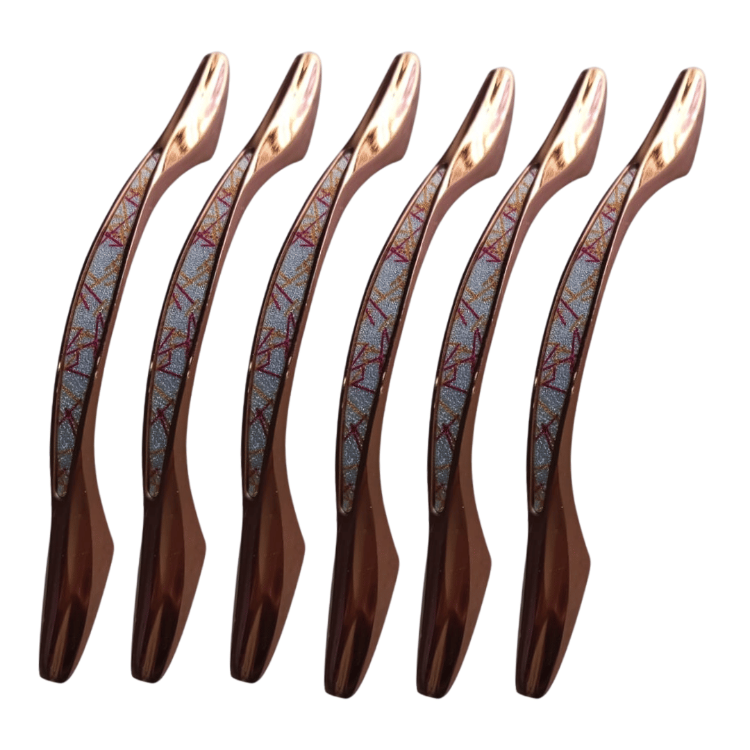     			Malaikah 355 N.o 6 Inch Rose Gold Finish Cabinet Handle Pack of 6