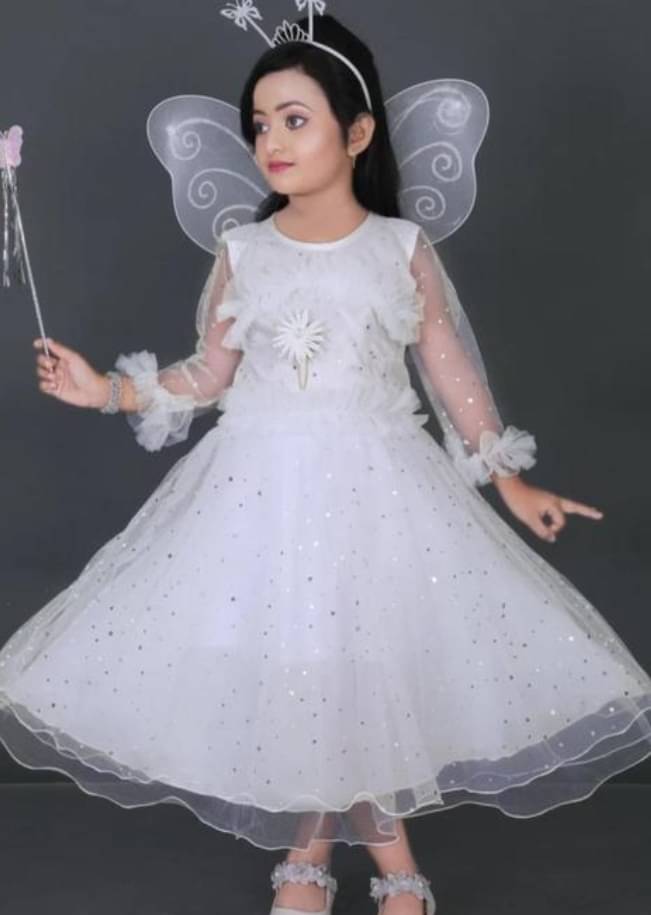     			NTD FASHION Girls Occasion - Character Costume ( White )