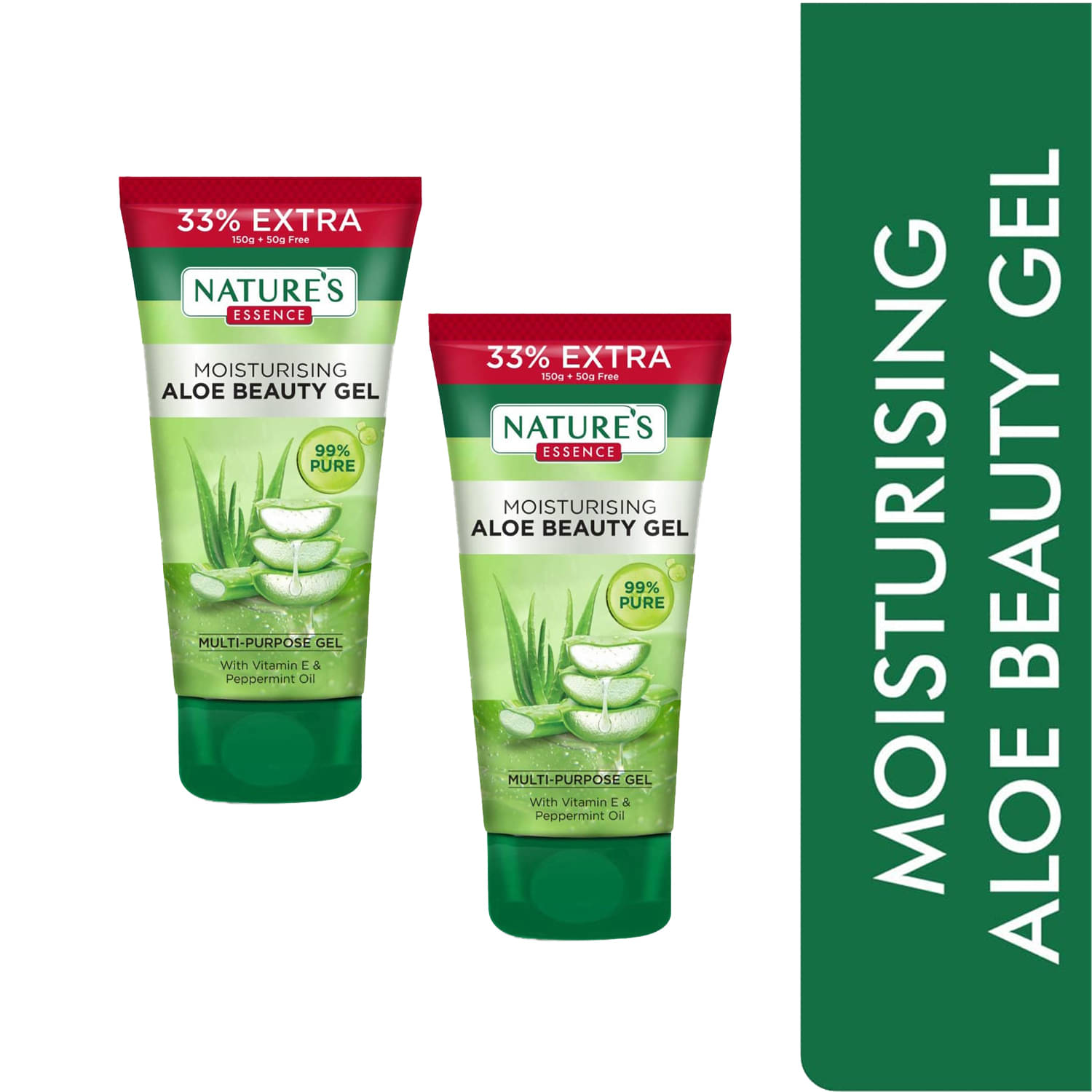     			Nature's Essence moisturising Aloe Beauty Gel, 150gm, (Pack of 2)