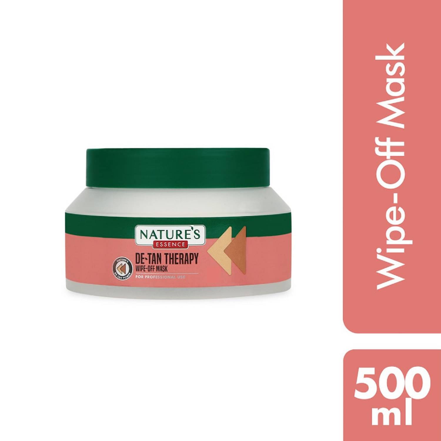     			Nature's Essence De-Tan Therapy wipe -off mask, 500ml, (Pack of 1)