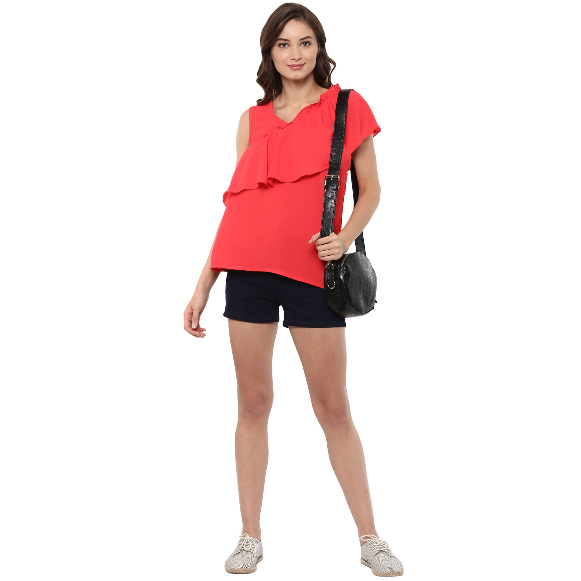     			Pannkh Women's Polyester Regular Top ( Pink )