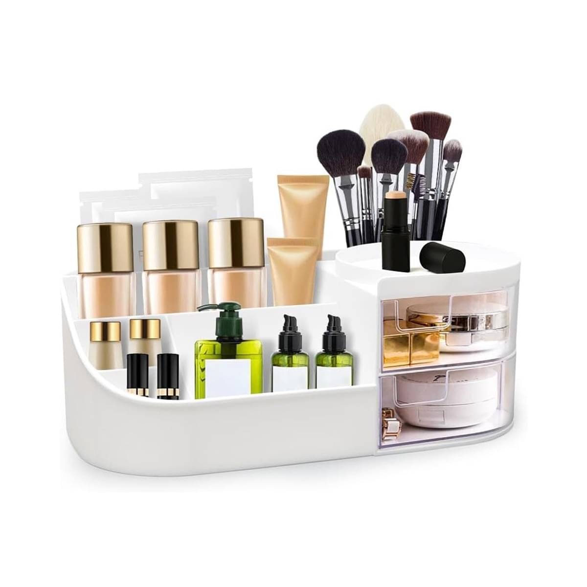 Plastic Multi Purpose Dressing Table, Bathroom, Bedroom For Make Up/Cosmetic/Jewellery/Lipstick/Stationery Storage Box Plastic Multi Purpose Dressing Table, Bathroom, Bedroom For Make Up/Cosmetic/Jewellery/Lipstick/Stationery Storage Box