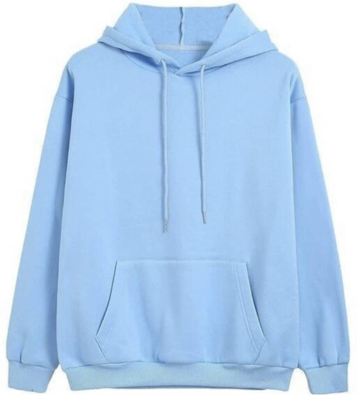     			RATSHIKA Fleece Women's Hooded Sweatshirt ( Blue )