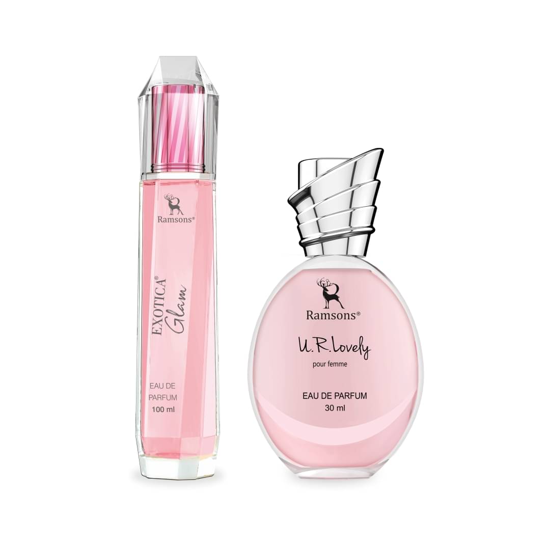 Ramsons - EXOTOCA GLAM 100ml & U R LOVELY 30ml Eau De Parfum For Women ( Pack of 2 ) Ramsons - EXOTOCA GLAM 100ml & U R LOVELY 30ml Eau De Parfum For Women ( Pack of 2 )