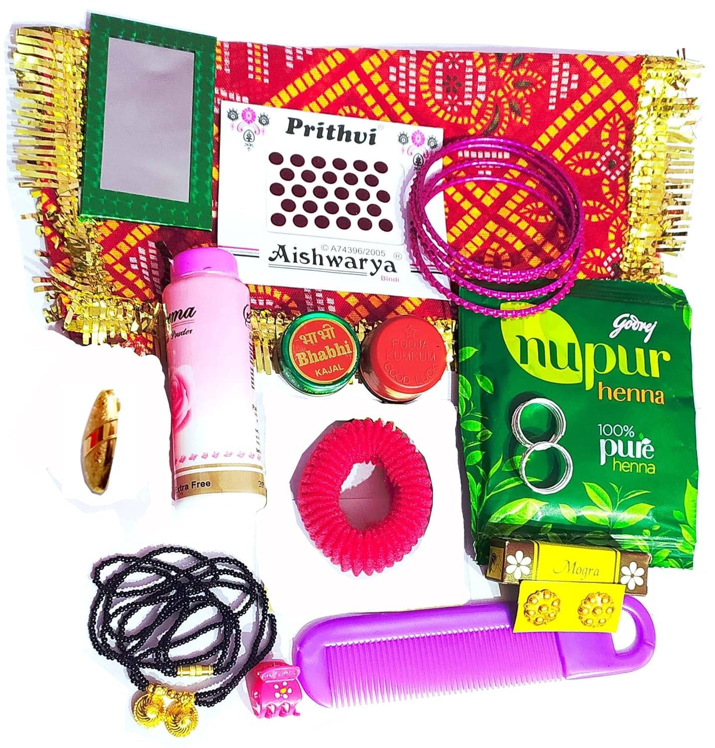     			SHIVSHAKTI Pooja Kit MATA Rani ka Solah Srigar Set ( Pack of 1 )